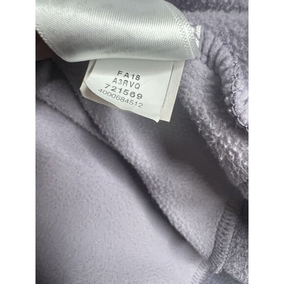 The North Face Full Zip Womens Purple Big Logo Jacket Sz Medium - Picture 8 of 9